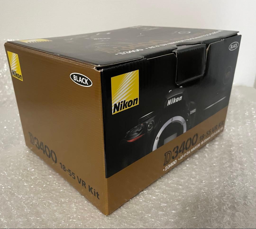 Nikon一眼レフカメラ D3400 AF-P 18-55 VR レンズキット