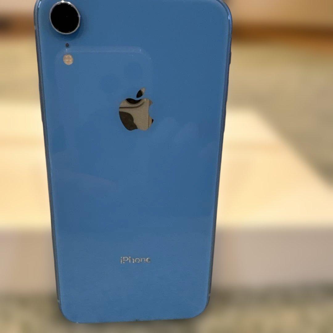 iPhone XR ブルーSIMフリー 最短で発送