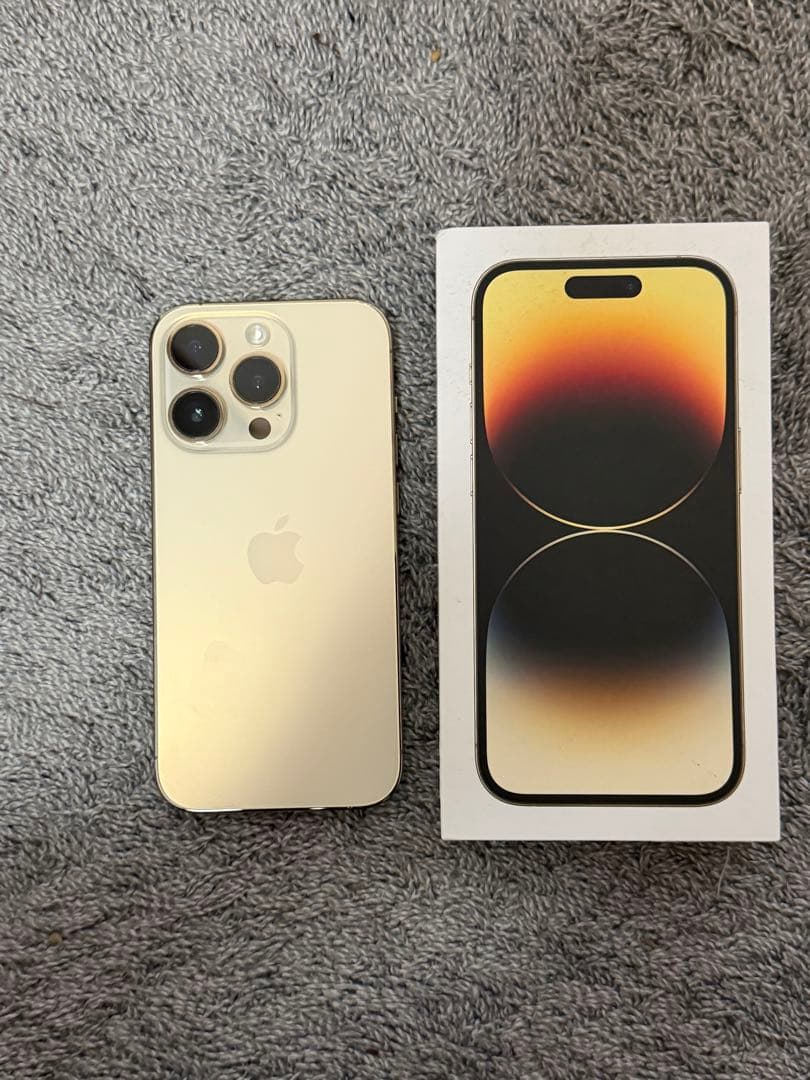 iPhone 14 Pro ゴールド 本体256GB SIMロックなし