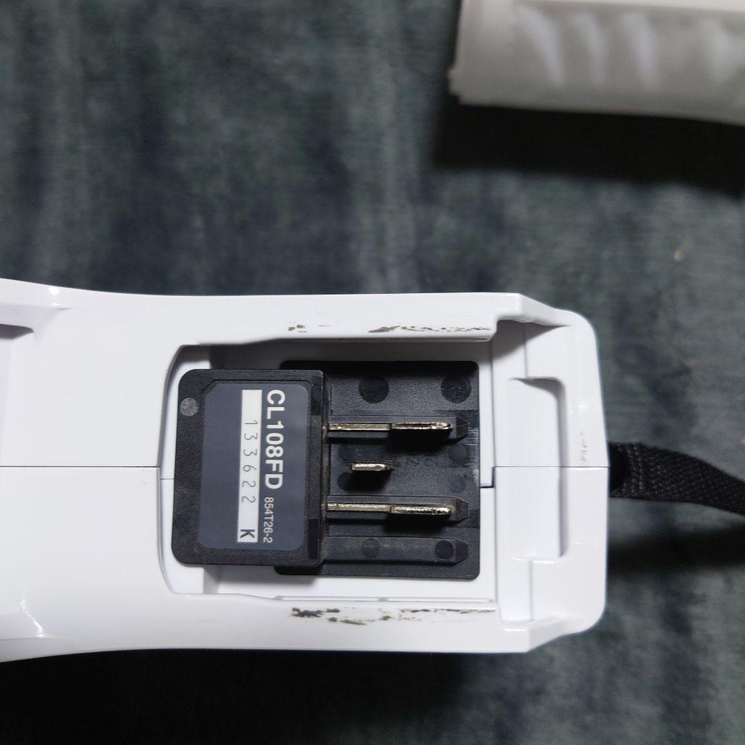 マキタ 充電式クリーナ CL108FD コードレス掃除機　バッテリー2A充電器付