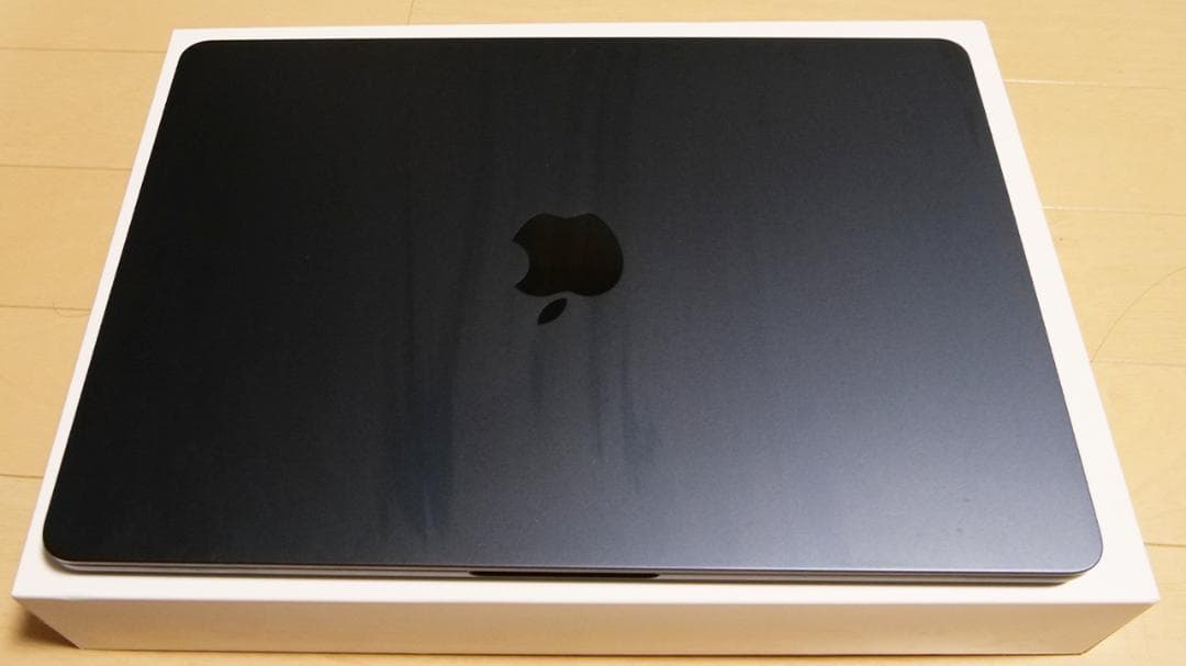 【M2 MacBook Air】512GB 16メモリ ミッドナイト