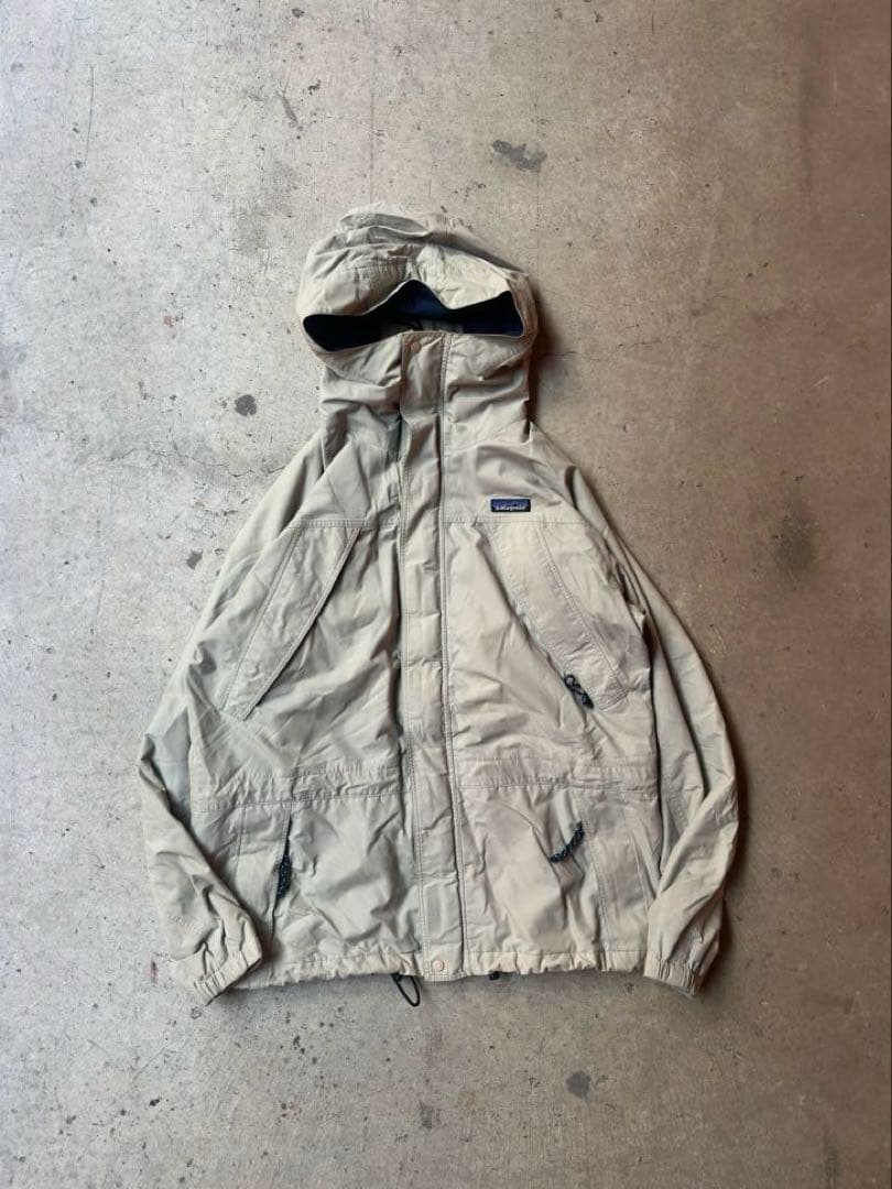 Patagonia 00s ベージュ ストームジャケット 希少カラー レア S