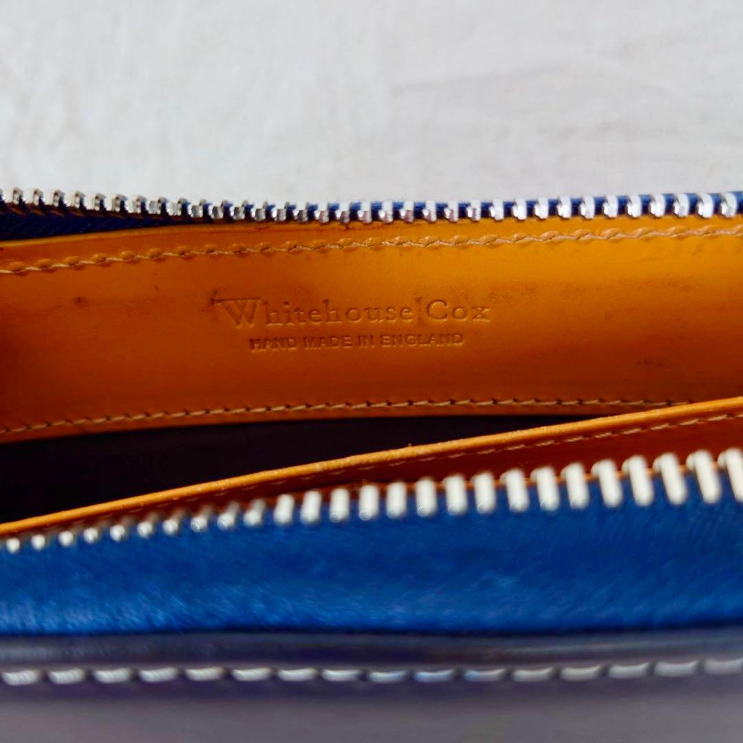 ホワイトハウスコックス　長財布　S2622 Long Zip Wallet