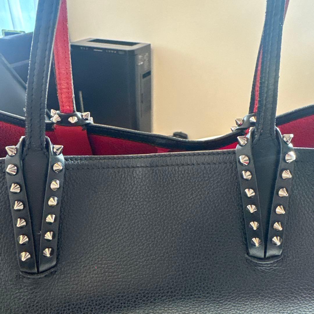 【キーホルダー付き】クリスチャンルブタン　カバタ　トートバッグ