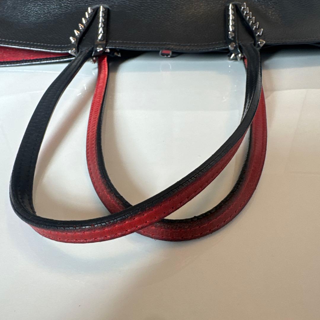 【キーホルダー付き】クリスチャンルブタン　カバタ　トートバッグ