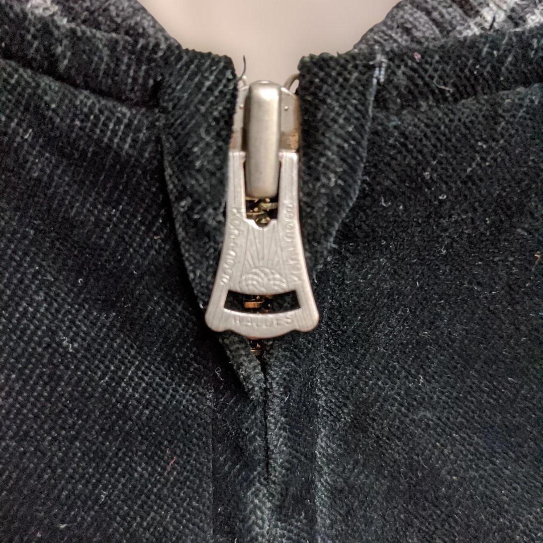 最終価格】LOST CONTROL ベロア刺繍スカジャン　黒　M