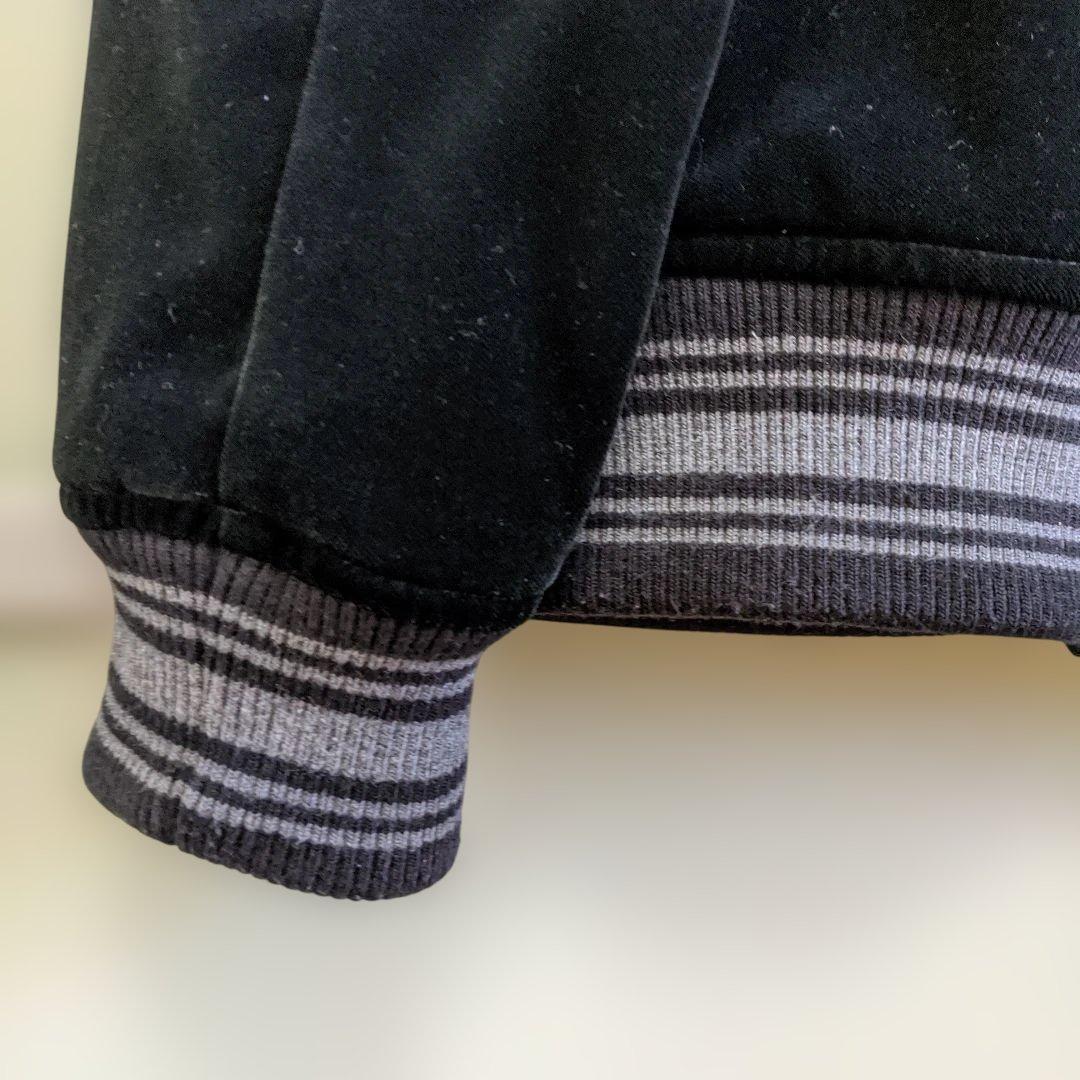 最終価格】LOST CONTROL ベロア刺繍スカジャン　黒　M