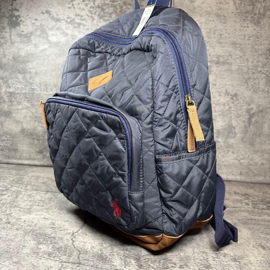 未使用【ポロラルフローレン】キルティング リュック QUILTED バックパック