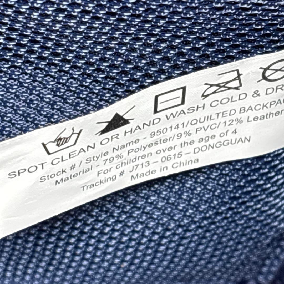 未使用【ポロラルフローレン】キルティング リュック QUILTED バックパック