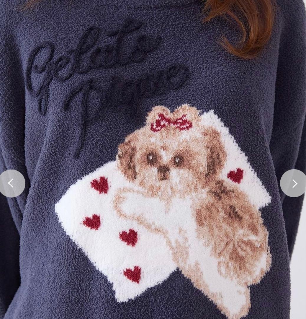 gelato piqueシーズージャガードプルオーバー＆ベビモコロングパンツ