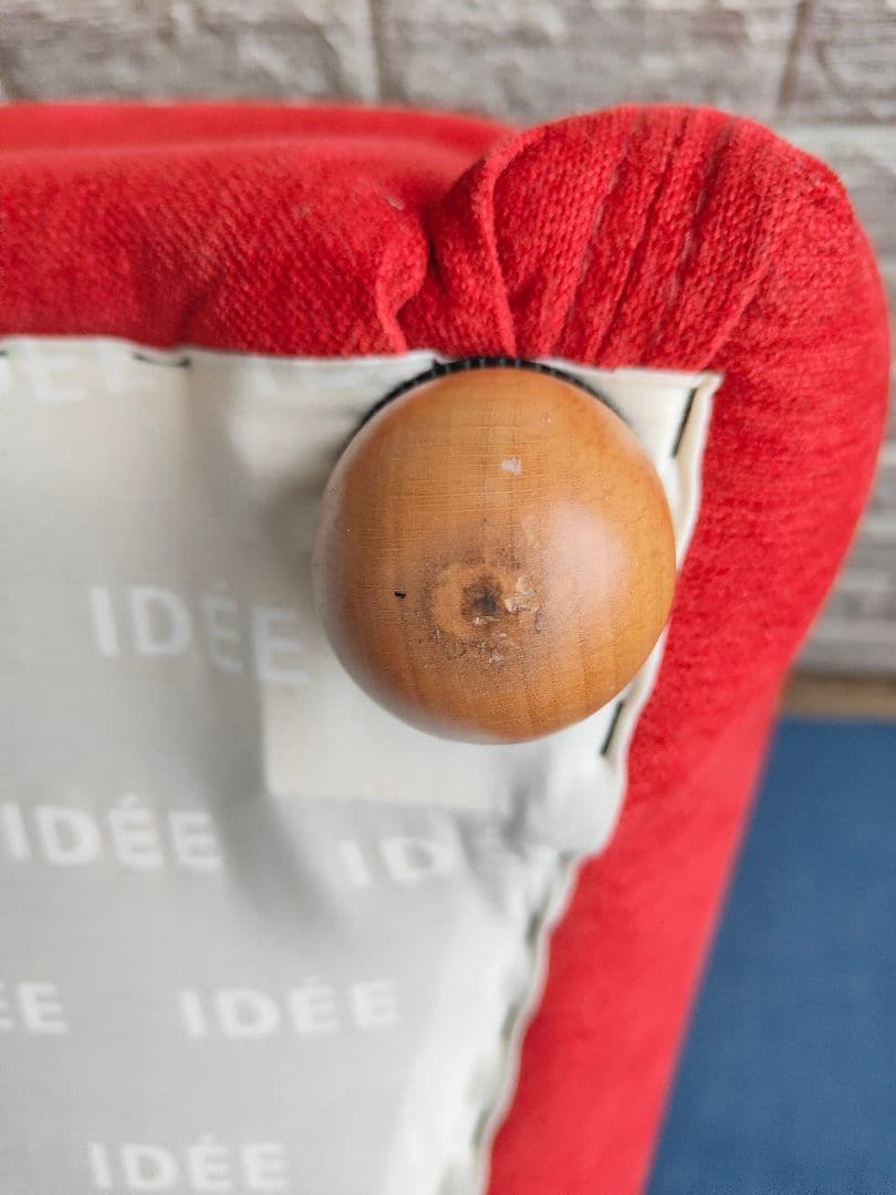 IDEE イデー MINI MILLER ARM CHAIR RED ソファ