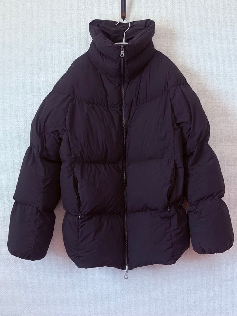 STUDIO NICHOLSON ブラックダウンジャケット SNM-672 S