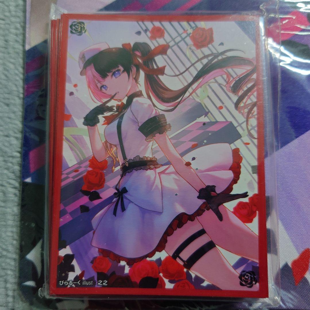 α1 ぶいすぽっ! 薔薇&軍服風 橘ひなの スリーブ&プレイマット