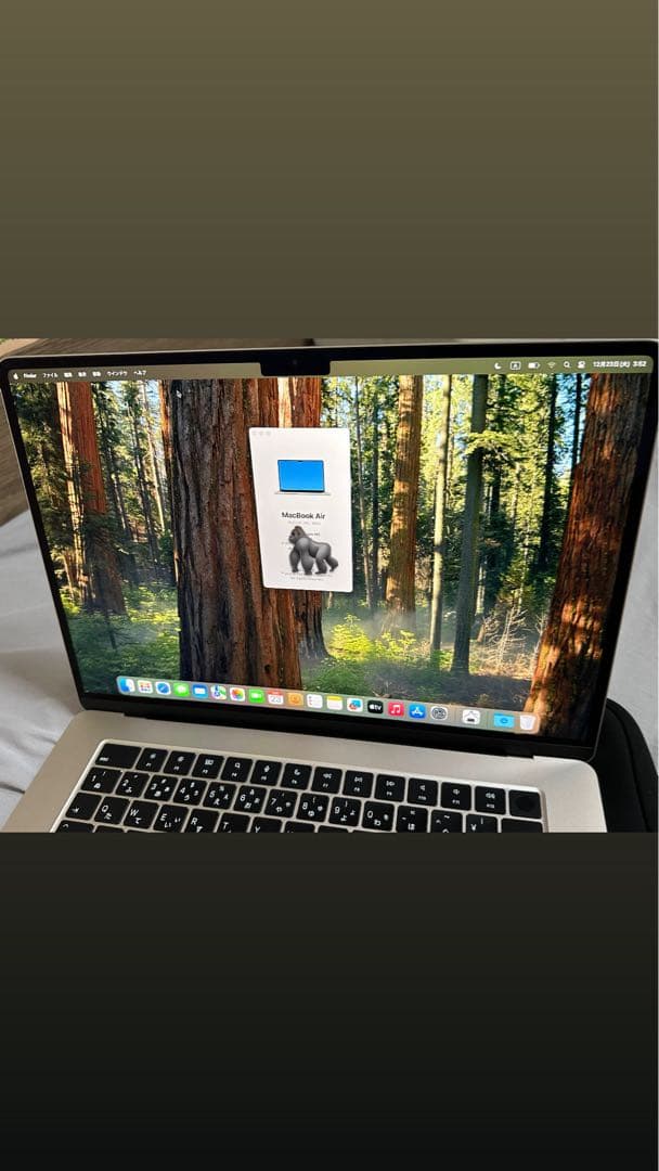 MacBook Air M2 8GB 15インチ