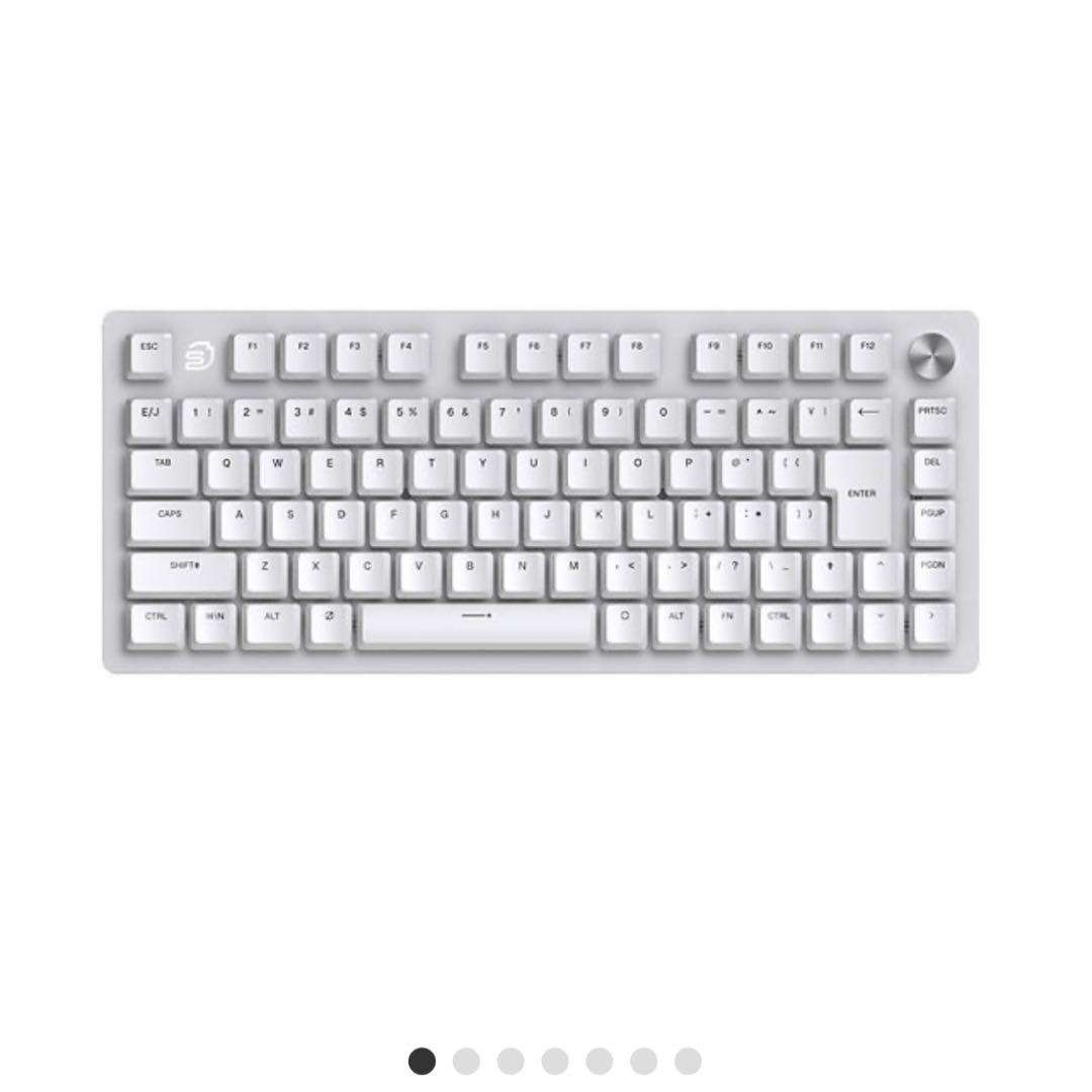 【美品】STORIA Comet75 White ゲーミングキーボード ラピトリ