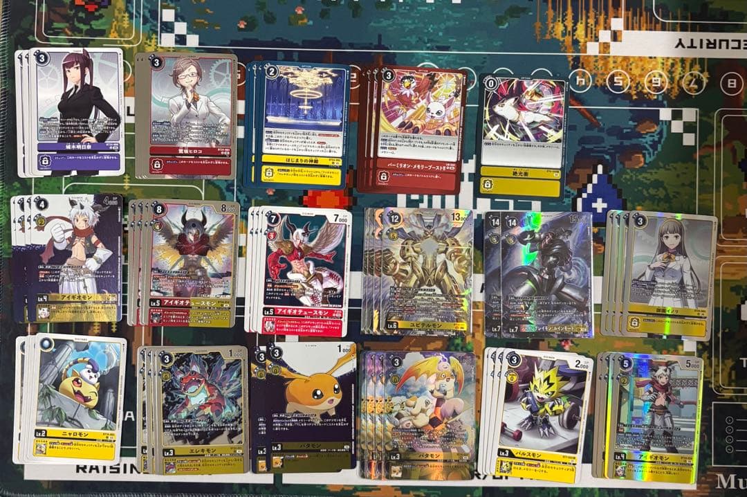 ユピテルモンTSイリアスデッキ　シャイングレイモンルインモード　ルイン　デッキ