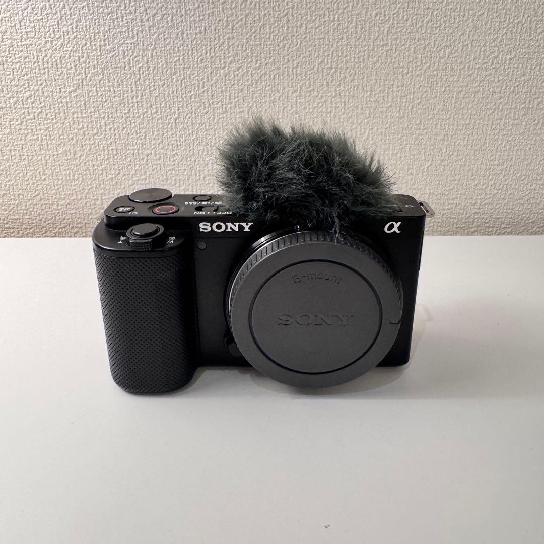 【美品】SONY ZV-E10｜純正バッテリー2つ｜sdカード｜ヤマダ保証付き