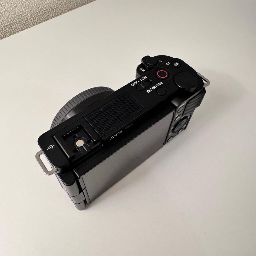 【美品】SONY ZV-E10｜純正バッテリー2つ｜sdカード｜ヤマダ保証付き