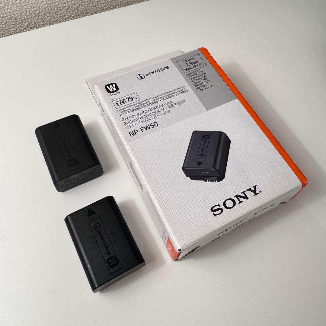 【美品】SONY ZV-E10｜純正バッテリー2つ｜sdカード｜ヤマダ保証付き