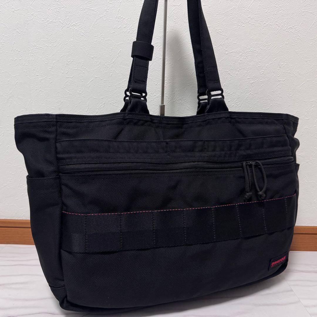 美品✨ブリーフィング SQ トートバッグ ブラック ビジネス 肩がけ A4 PC