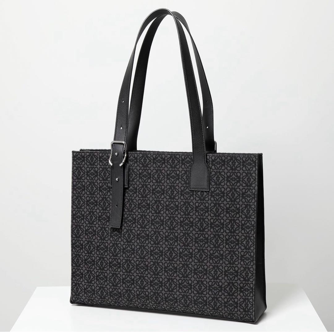 LOEWE ロエベ アナグラム トートバッグ ブラック
