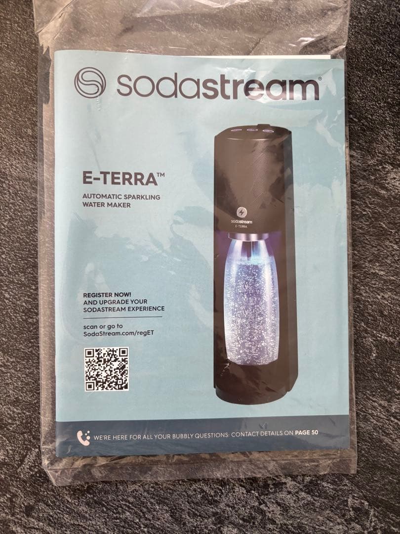 sodastream 炭酸水メーカー ブラック ボトル付き