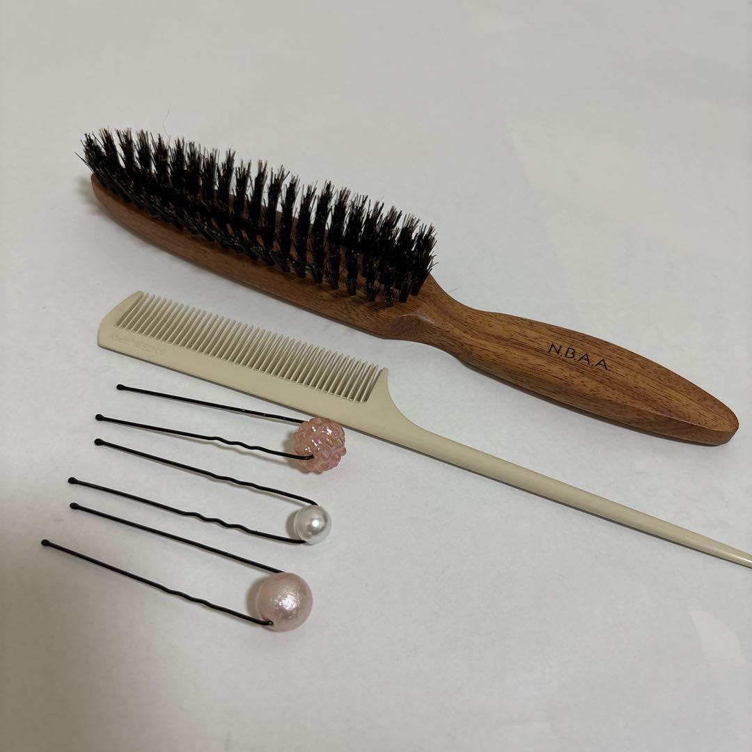 【ヘアアレンジ練習セット】マネキン・クランプ・ヘアアイロン・ブラシ・バッグ付き