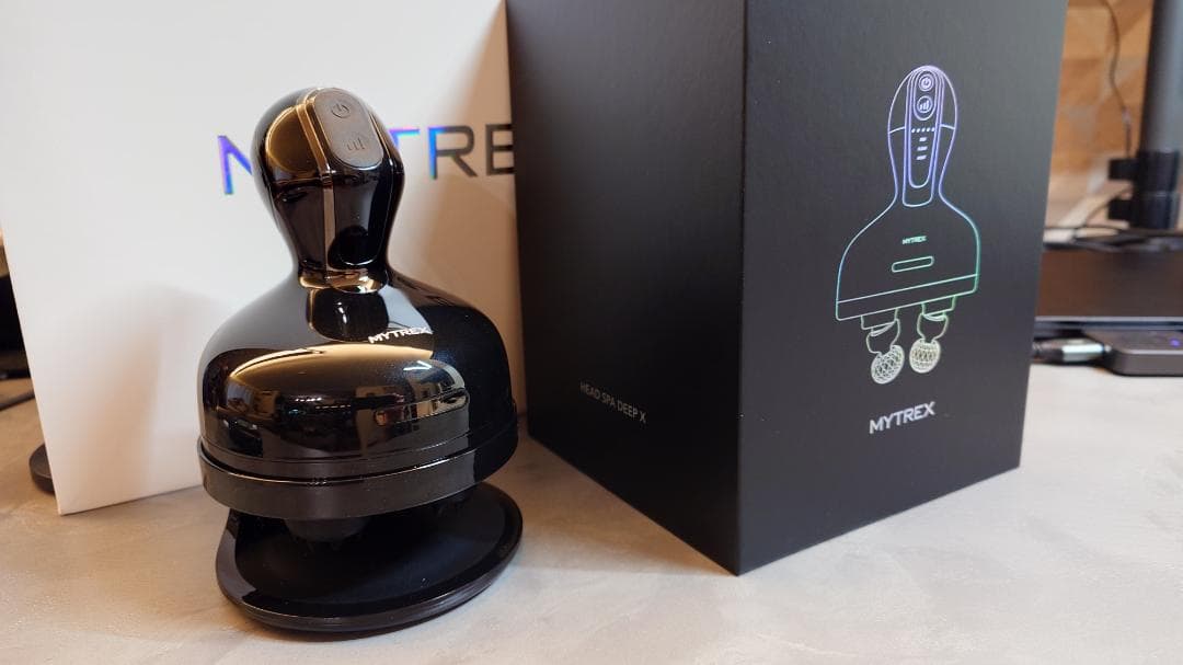 【ほぼ未使用】 MYTREX EMS HEAD SPA DEEP X