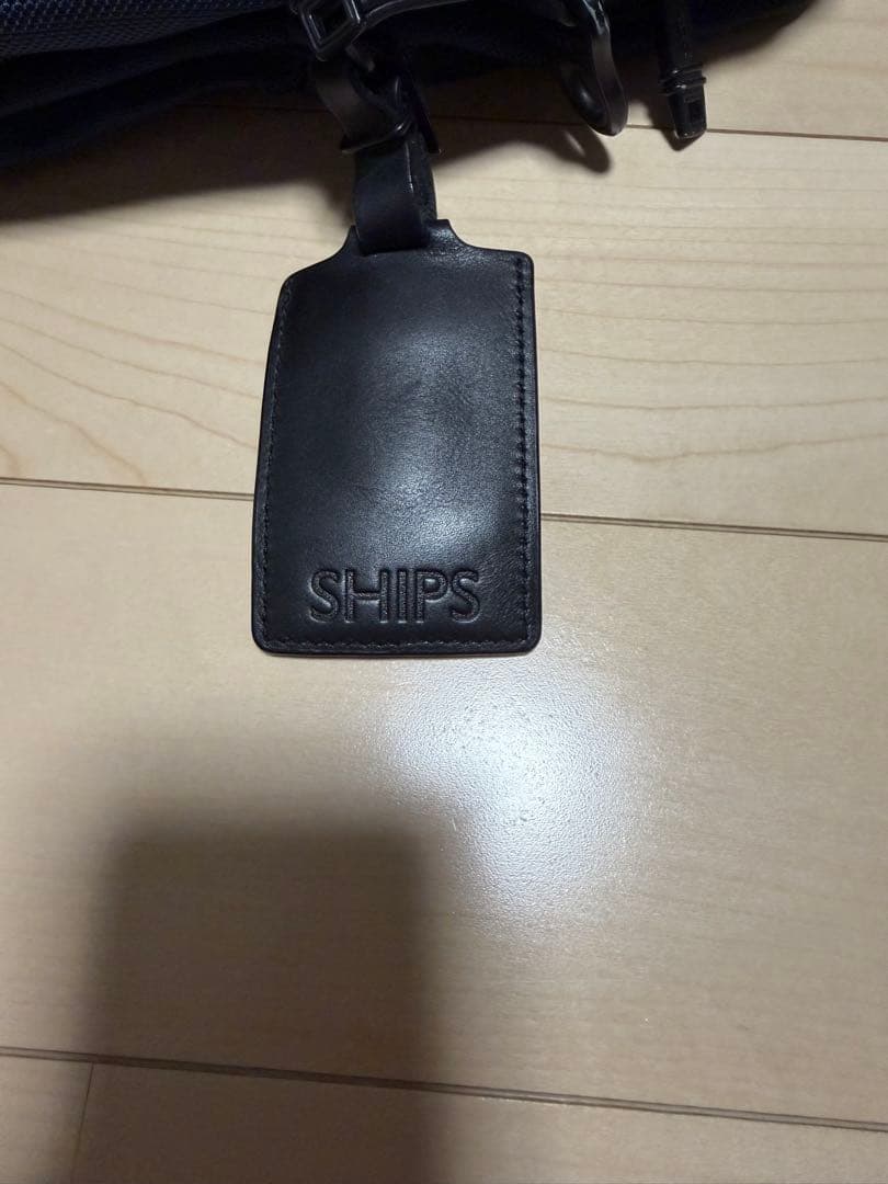 【美品】TUMI shipsコラボ　ネイビー バック