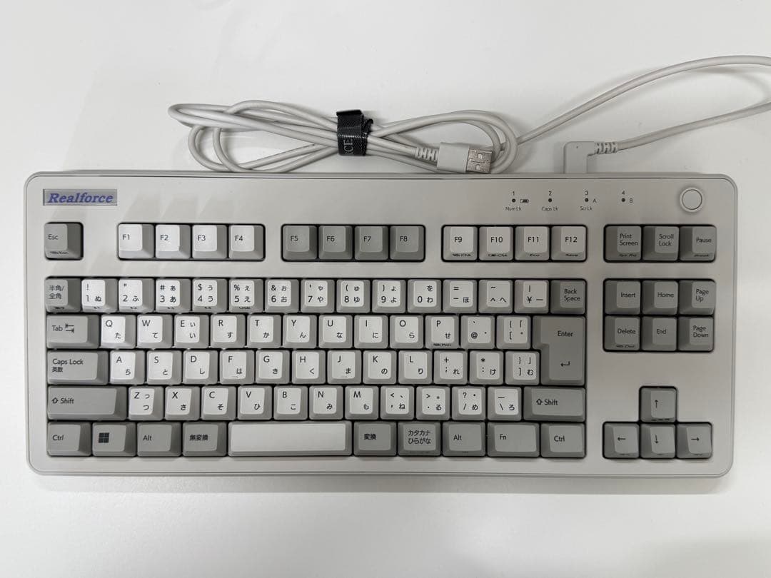 東プレRealforce R3HC52 限定アイボリーTKL