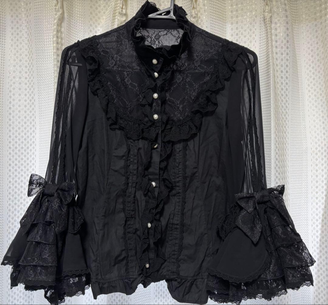 29日まで価格★アンジェリックプリティ　姫袖ブラウス　美品