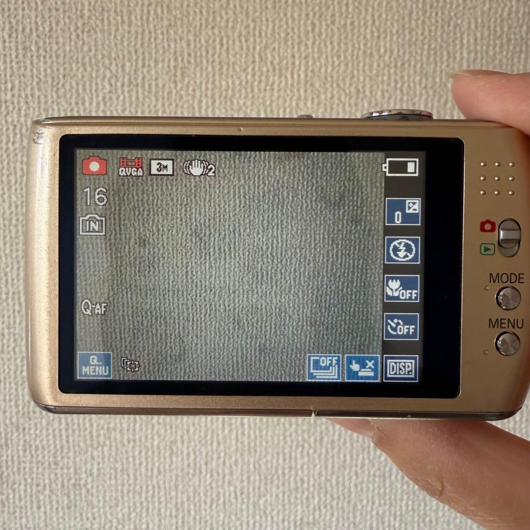 パナソニック LUMIX コンパクトデジタルカメラ DMC-FX70 ゴールド