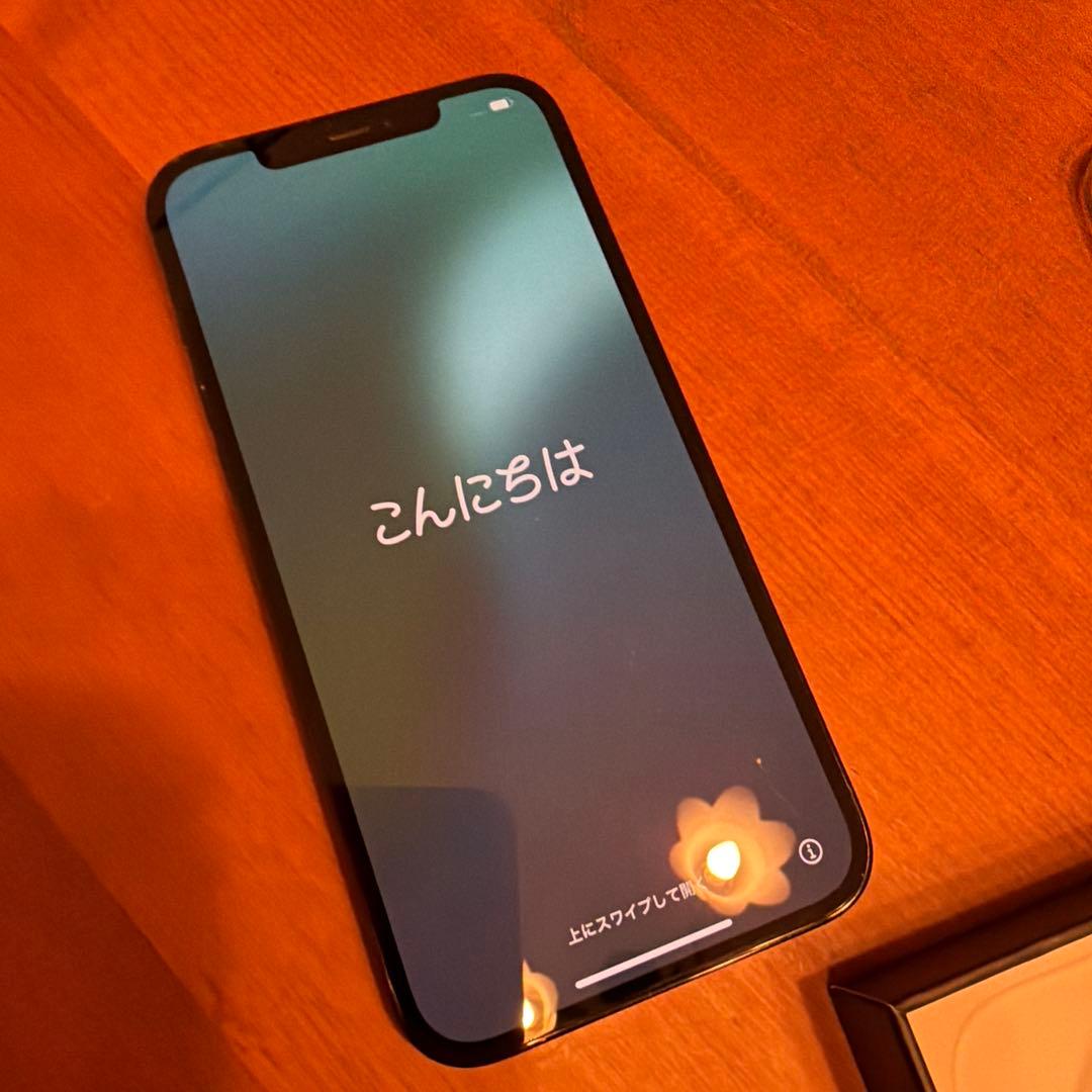 SIMフリー版iPhone 12 ProMax パシフィックブルー512GB