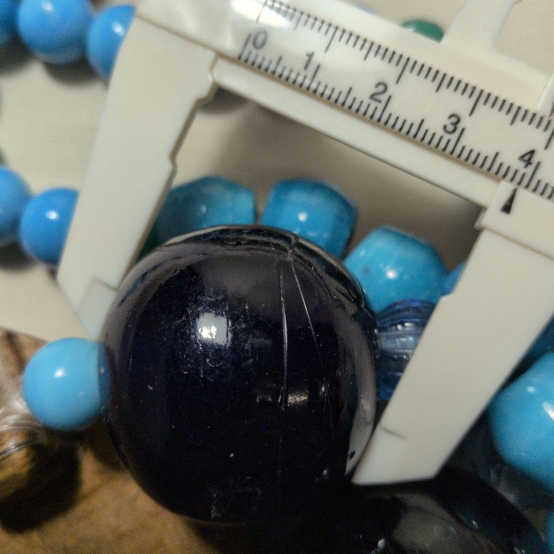 アイヌ　タマサイ　首飾り　とんぼ玉　ガラス玉