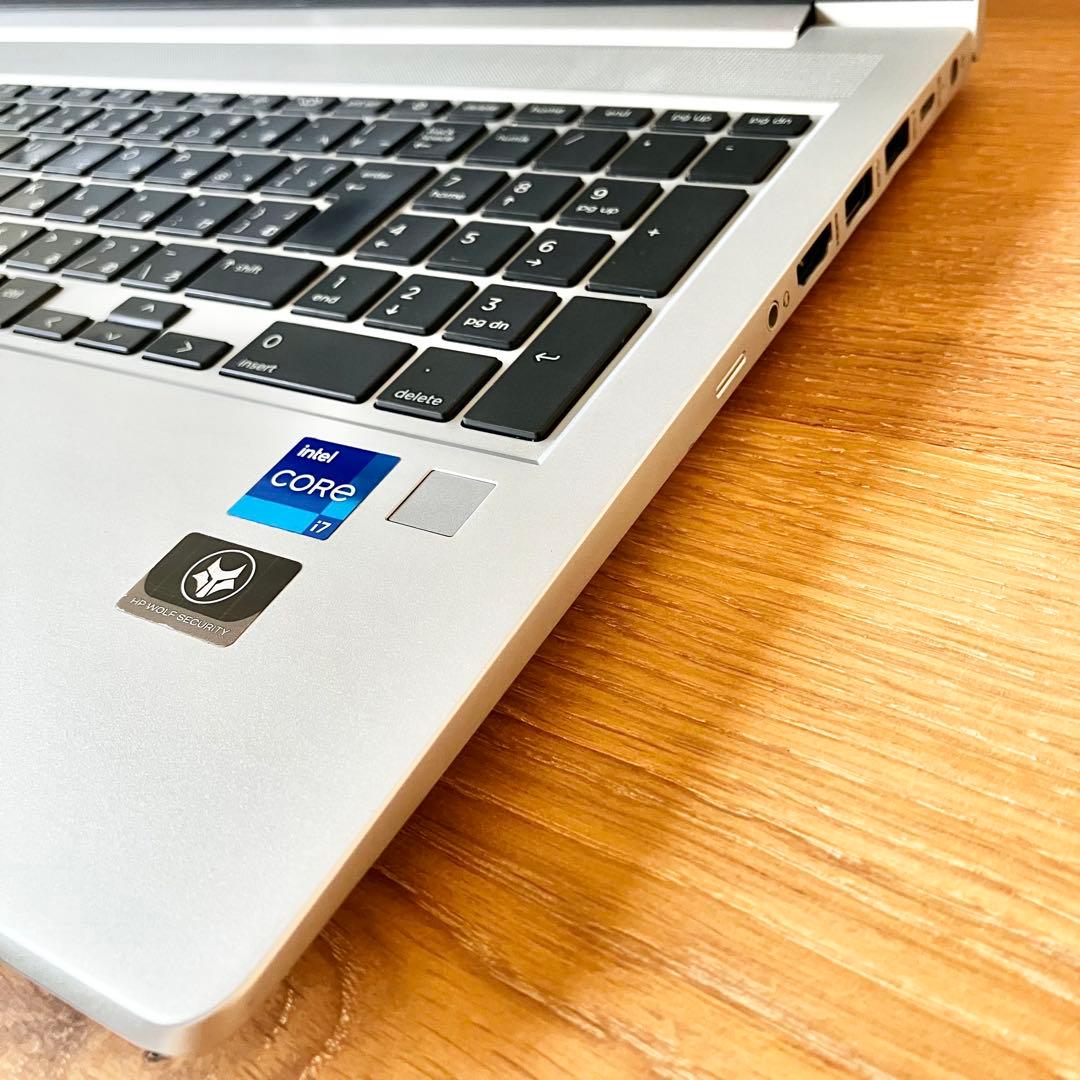 【第12世代i7】HP/16GB/Win11/ノートパソコン/SSD/512GB