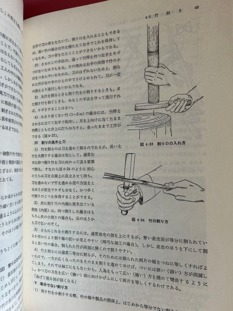 図説　竹工芸 竹から工芸品まで 佐藤圭五郎著　共立出版