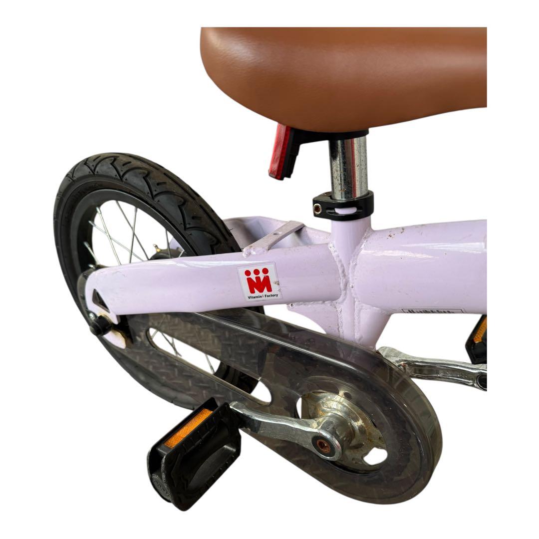 Henshin Bike へんしんバイク スタンド付12インチ パープル　ピンク