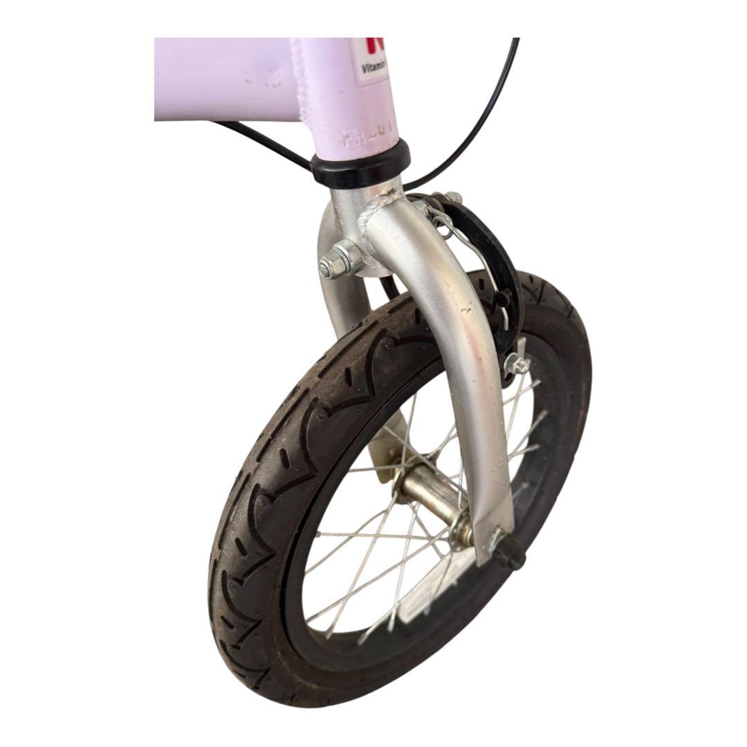 Henshin Bike へんしんバイク スタンド付12インチ パープル　ピンク