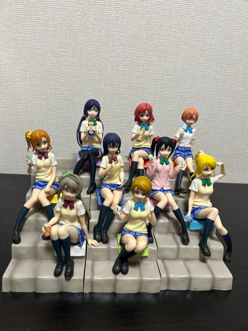 ラブライブ 放課後のひととき SQ フィギュア 9種 セット