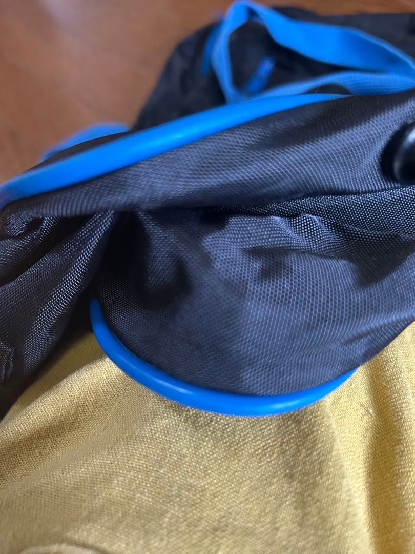 ダ*ル様 旧ワッペ 元祖ワッペスクバ　黒×青　限定色　限定品　廃盤