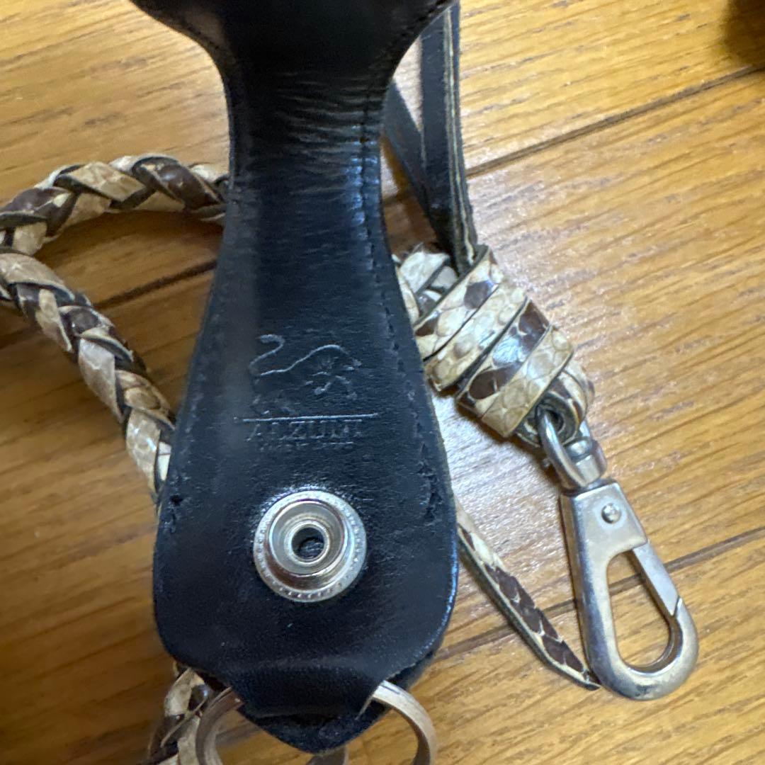 アルズニ　長財布ダイヤモンドパイソン3点セット‼️超美品‼️