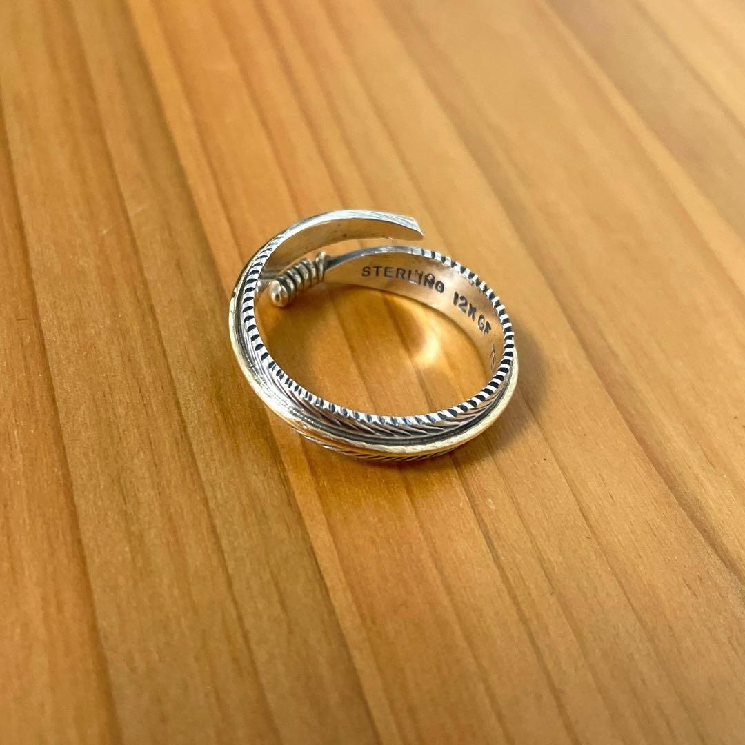 TEE MACEフェザーリング　インディアンジュエリー　ナバホ　17号