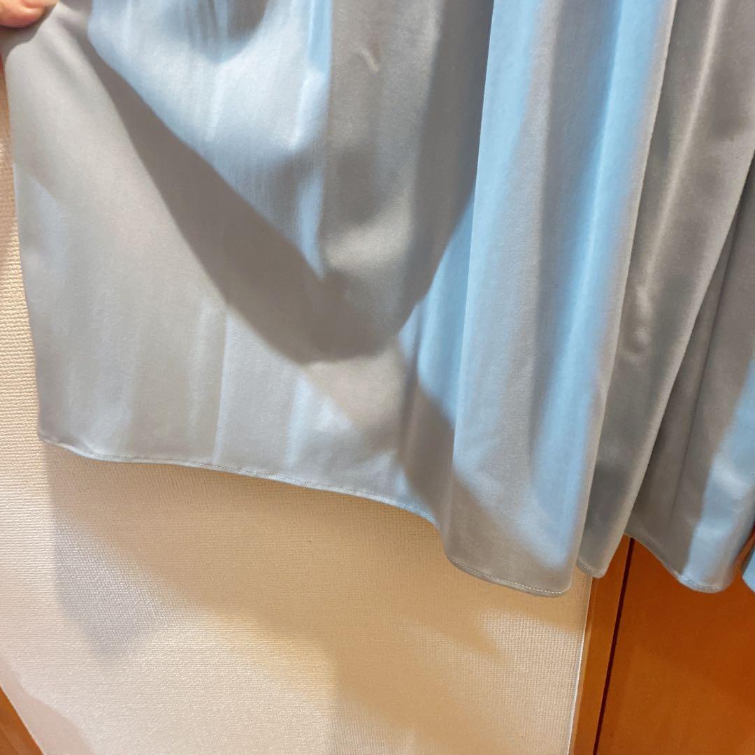 ワンピース Herlipto Pleated Open Shirt Dress