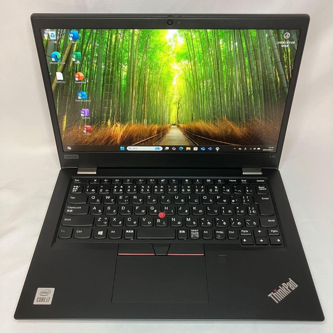 美品 ThinkPad L13 第10世代 i7 16GB 512GB オフィス