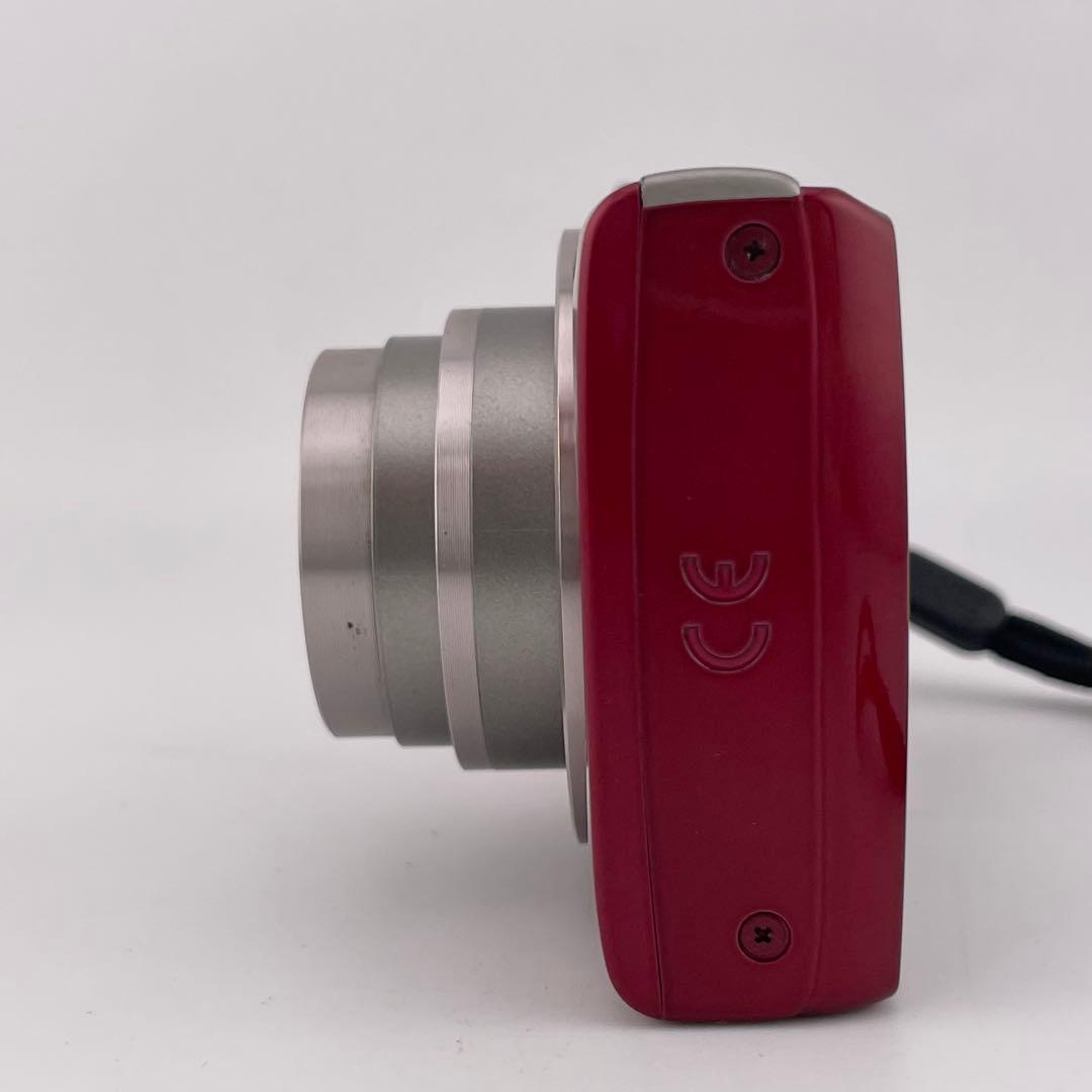 実写美⭕️訳あり【動作確認済】 CANON IXY180 レッド キヤノン