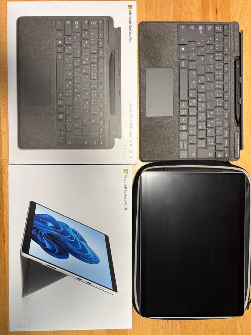箱付き美品✨Microsoft Surface Pro 8 ペーパーフィルム
