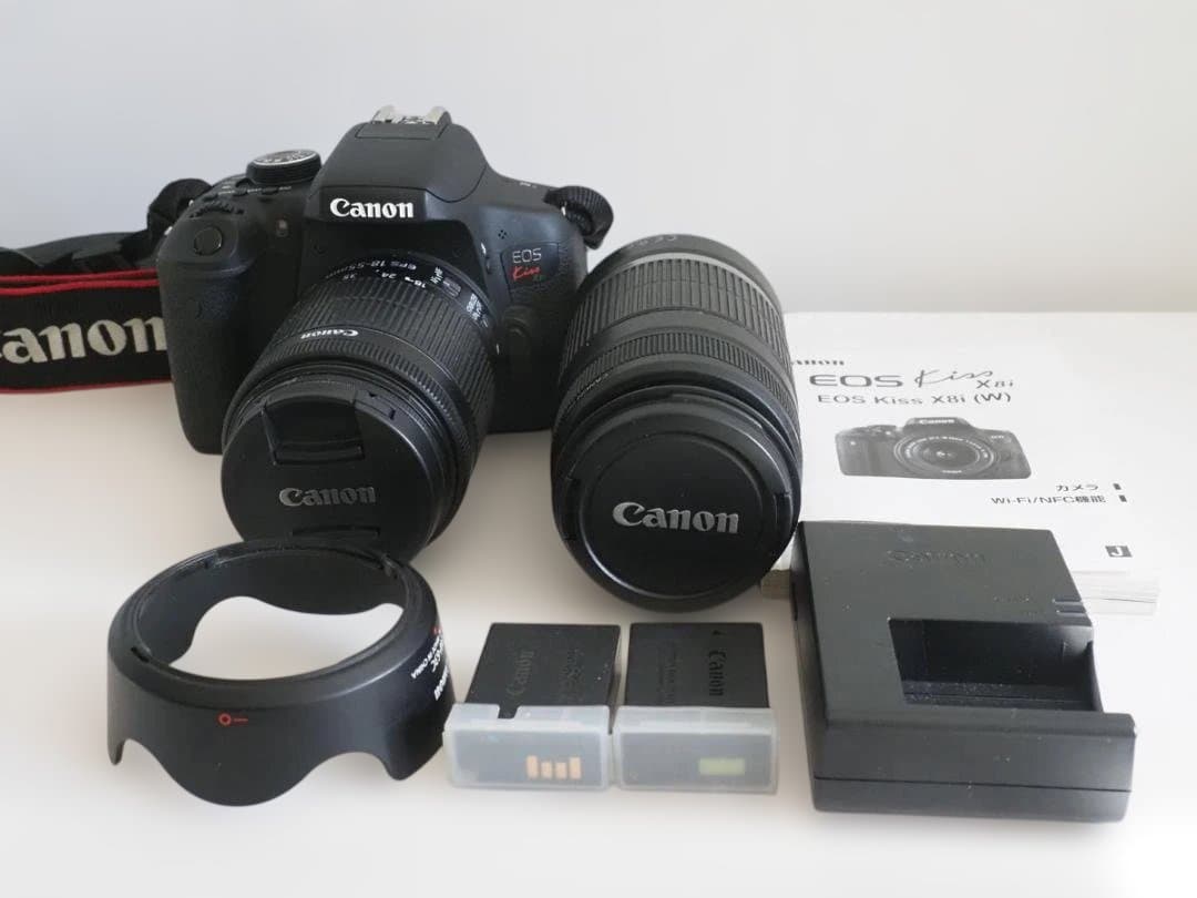 CANON EOS Kiss X8i ダブルズームキット