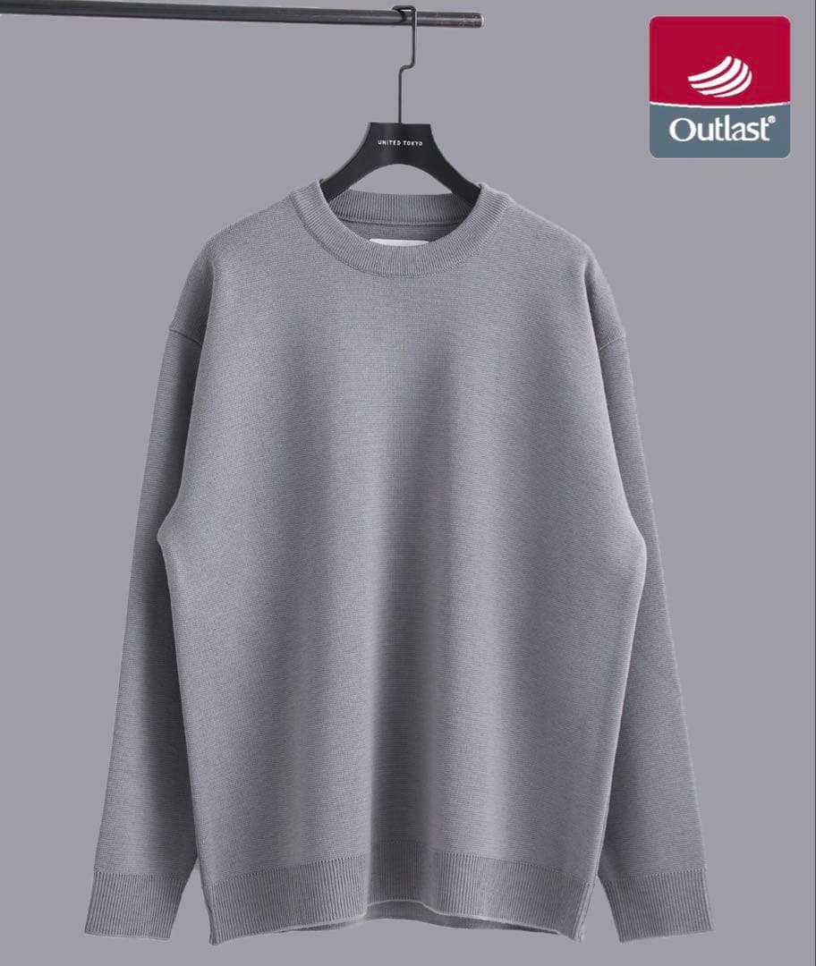 【美品】united tokyoアウトラスト クルーネックニット