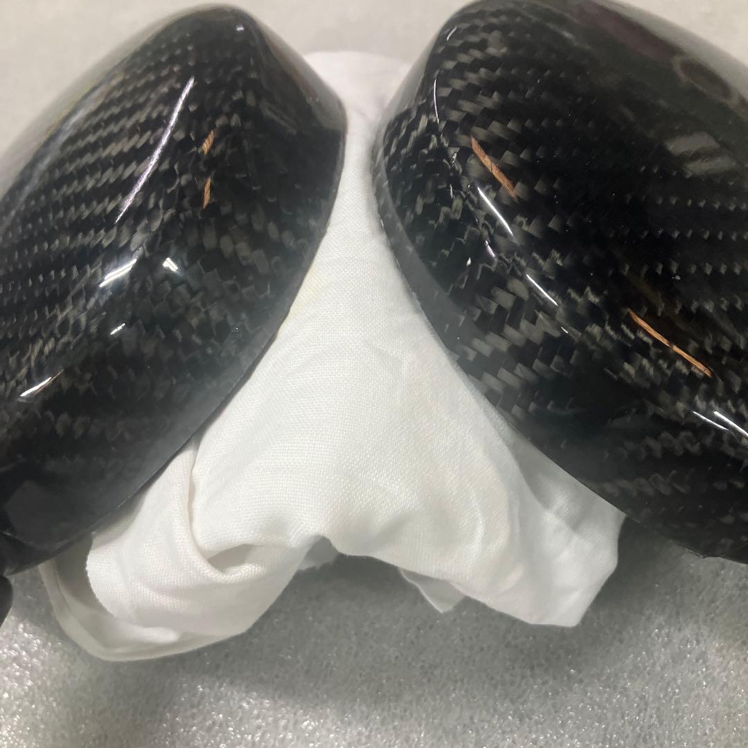 Z900RS 純正ミラー専用　綾織カーボン　ミラーカバー