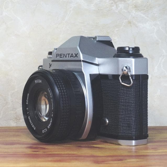 【整備済完動品・美品】PENTAX K1000 RIKENON 50mm F2